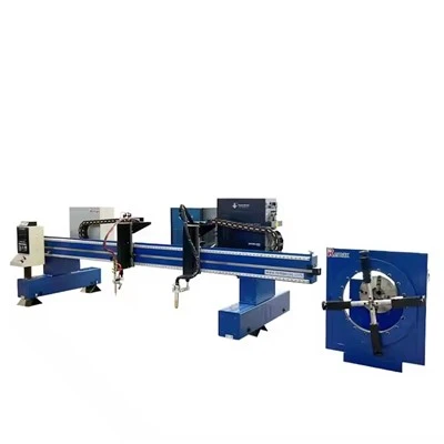 Gantry CNC plazmas cauruļu griešanas mašīna